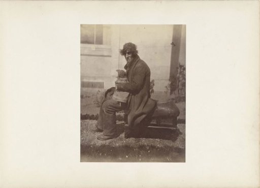 Organ Grinder with a Little Monkey