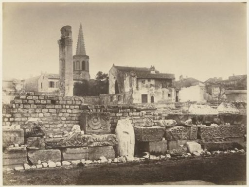 Fragments of the Amphitheatre of Arles