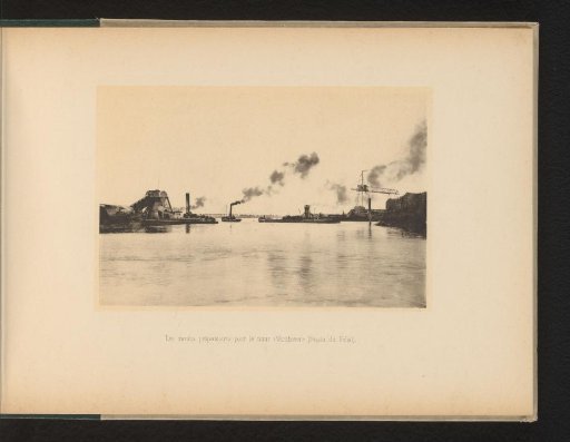 Preparatory Works for the Construction of the Waalhaven, Rotterdam