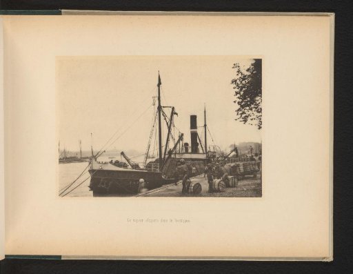 Steamship Export, moored at the Boompjes, Rotterdam