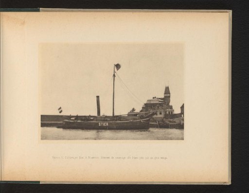 Lifeboat Stier in the harbor of Rotterdam