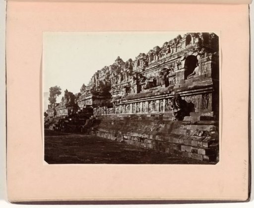 Northern side of the Borobudur