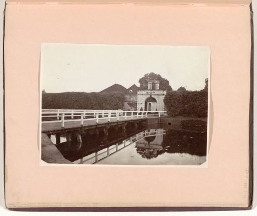 Entrance to the fort of Ambon