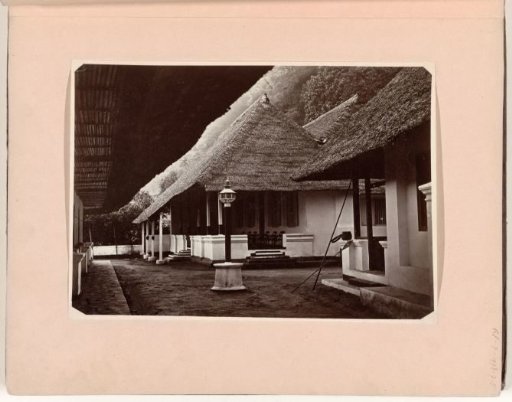 Exterior of a house on one of the Banda Islands