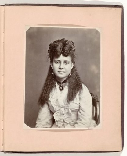 Portrait of an unknown woman