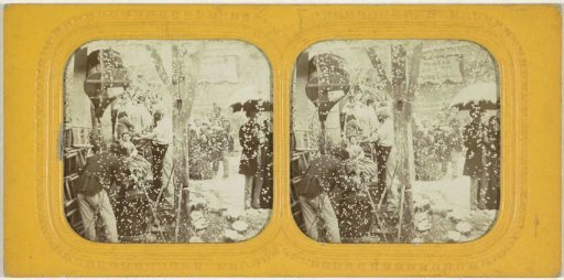 Genre Scene: Walkers in the Snow