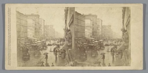 View of Broadway, New York