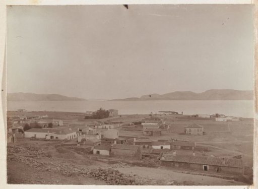 View of Salamis on the eponymous island in the Gulf of Aegina