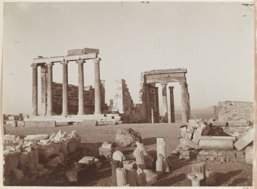 Erechtheion on the Acropolis of Athens