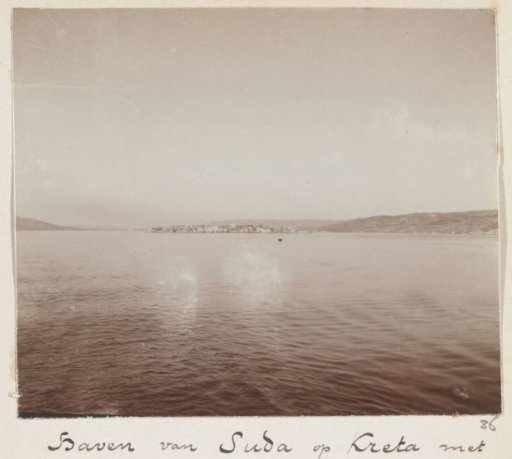 View of Souda (now Chania) on Crete