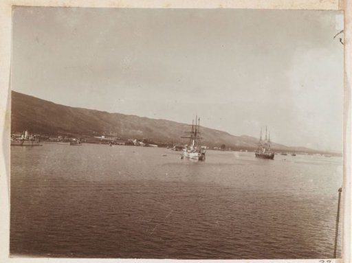 Warships in the Bay of Souda on Crete