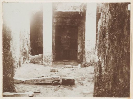 Crypt in a palm garden in Alexandria