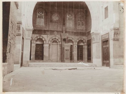 Interior of a Mosque in the Qarafa in Cairo