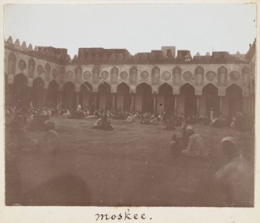 Theology Students in the Al-Azhar Mosque in Cairo