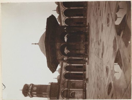 Courtyard of the Mosque of Mohammed Ali in Cairo