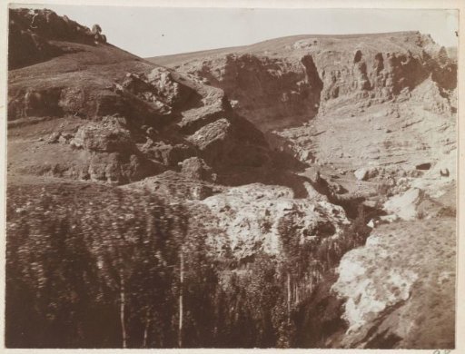 View of the Barada Valley near the Anti-Lebanon