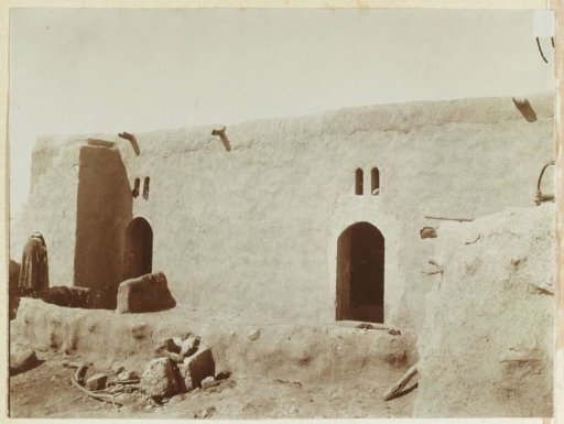 Mud-brick dwelling in Samakh, Israel