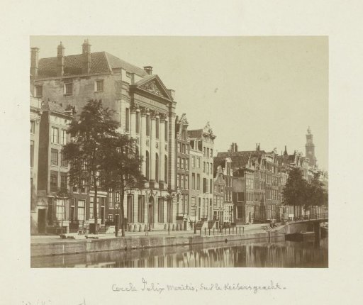 Felix Meritis on the Keizersgracht, with the Westerkerk in the distance