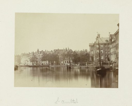 View over the Amstel, Amsterdam