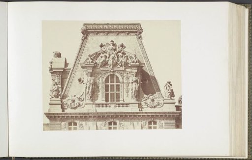 Roof of the Pavillon Turgot of the Palais du Louvre