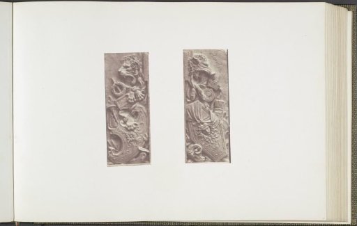 Plaster models for decorations on the Palais du Louvre by Emile Knecht