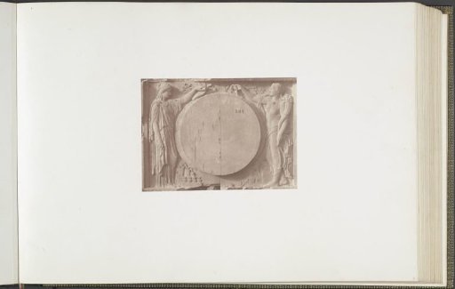 Plaster model for sculpture on the Palais du Louvre: "La Science et l'Industrie" by Georges Diébolt