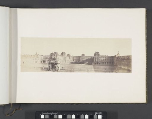 Panorama of the New Louvre: Tuileries, Cour Napoléon and Carrousel