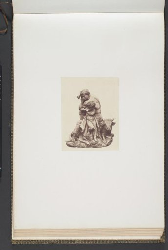 Plaster model for sculpture on the Palais du Louvre: "La Paix" by Antoine-Louis Barye