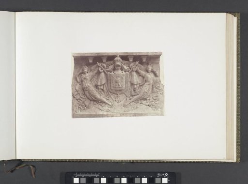 Plaster model for sculpture on the Palais du Louvre: "Le Courage civique et la Gloire" by Théodore-Charles Gruyère