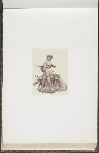 Plaster model for sculpture on the Palais du Louvre: "La Victoire" by Antoine-Louis Barye