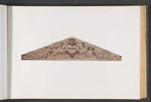 Plaster model for sculpture on the Palais du Louvre