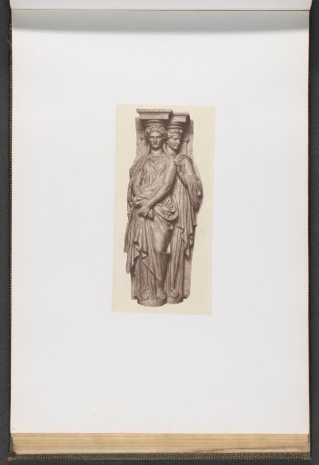 Plaster models for caryatids on the Palais du Louvre by Francisque Duret