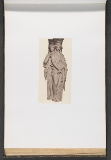 Plaster models for caryatids on the Palais du Louvre by Francisque Duret