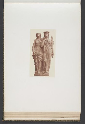 Plaster models for caryatids at the Palais du Louvre by Georges Jacquot