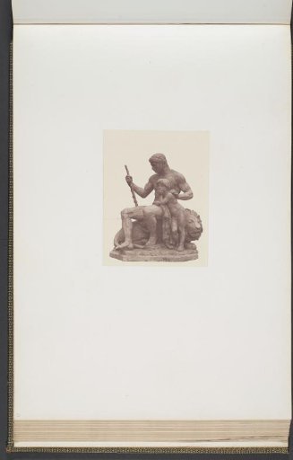 Plaster model for sculpture on the Palais du Louvre: "La Force" by Antoine-Louis Barye