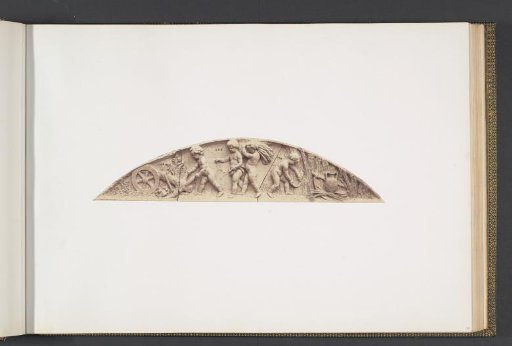 Plaster models for sculptures at the Palais du Louvre: "L'Agriculture" by Gabriel Joseph Garraud