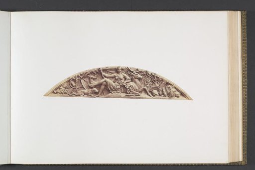 Plaster models for sculptures at the Palais du Louvre: "La Chasse" by Christophe Fratin