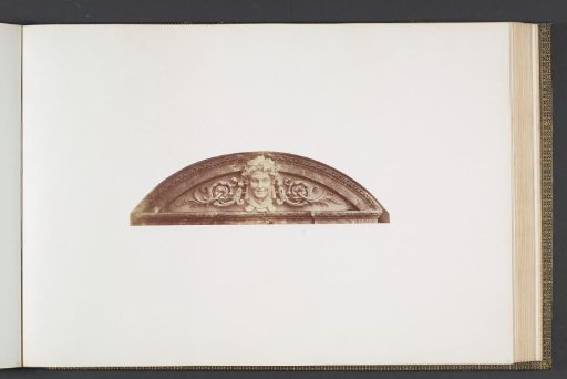 Plaster model for sculpture on the Palais du Louvre