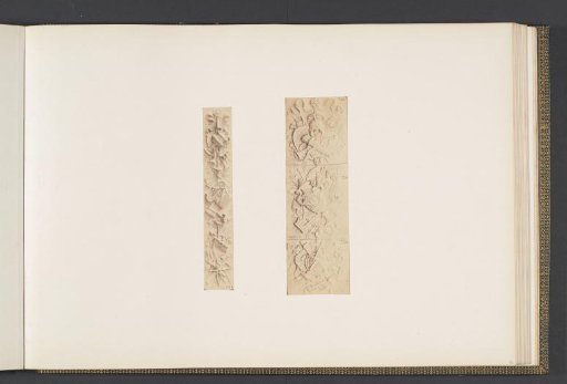Plaster models for decorations on the Cour Visconti of the Palais du Louvre by François Théophile Murgey