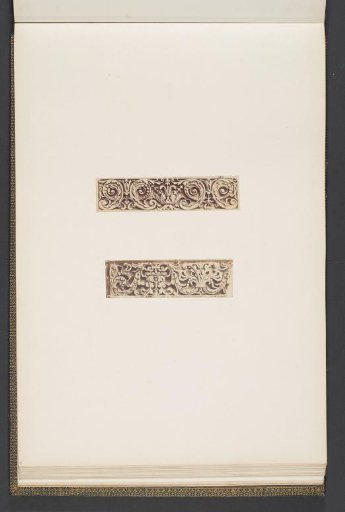 Plaster models for decorations on the Palais du Louvre by Pierre Edouard Charrier