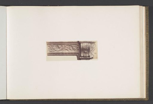 Plaster model for a decoration on the Palais du Louvre