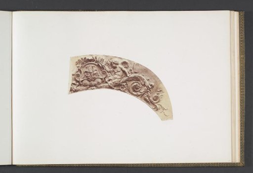 Plaster model for a vault decoration of the Palais du Louvre by François Théophile Murgey