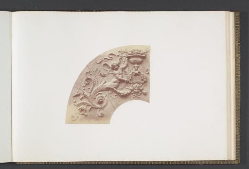 Plaster model for a vault decoration of the Palais du Louvre by François Théophile Murgey