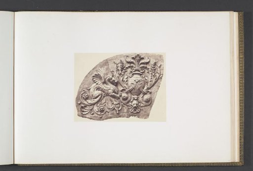 Plaster model for a decoration of the Palais du Louvre by François Théophile Murgey