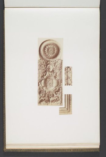 Plaster models for a decoration of the Palais du Louvre by Pierre Edouard Charrier