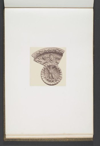 Plaster models for a vault decoration of the Palais du Louvre by Flandrin