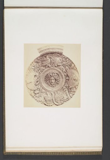 Plaster models for a decoration of the Palais du Louvre by Alexandre Lequien