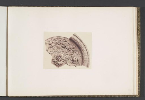 Plaster models for a decoration of the Palais du Louvre by Emile Knecht