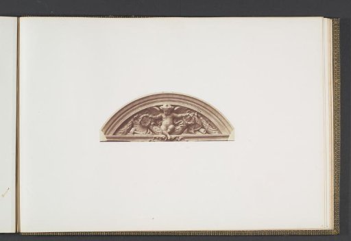 Plaster model for a decoration of the Palais du Louvre: "The Arts and the Sciences" by Jean-Baptiste Revillon