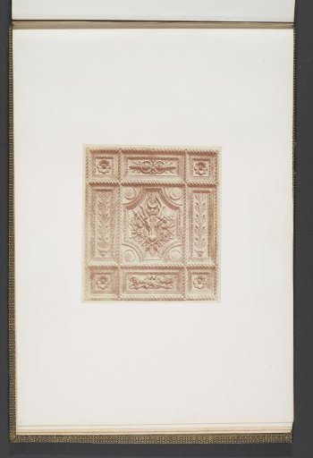 Plaster model for a decoration of the Palais du Louvre